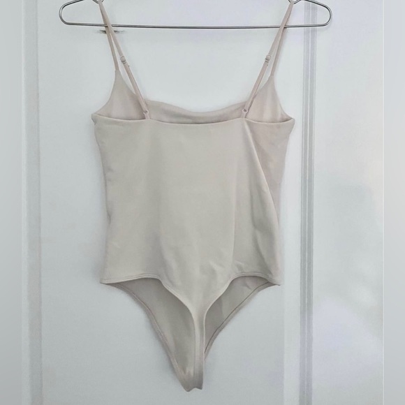 Aritzia Spaghetti Strap Contour Bodysuit - Picture 2 of 3
